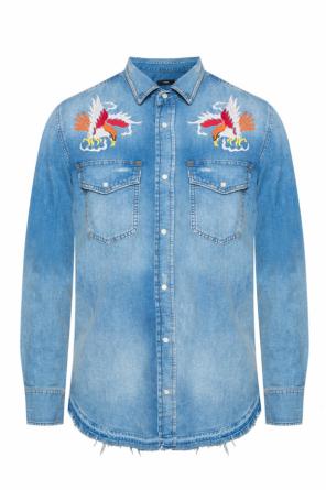 Embroidered denim shirt, zdjęcie 1 Embroidered denim shirt od Diesel
